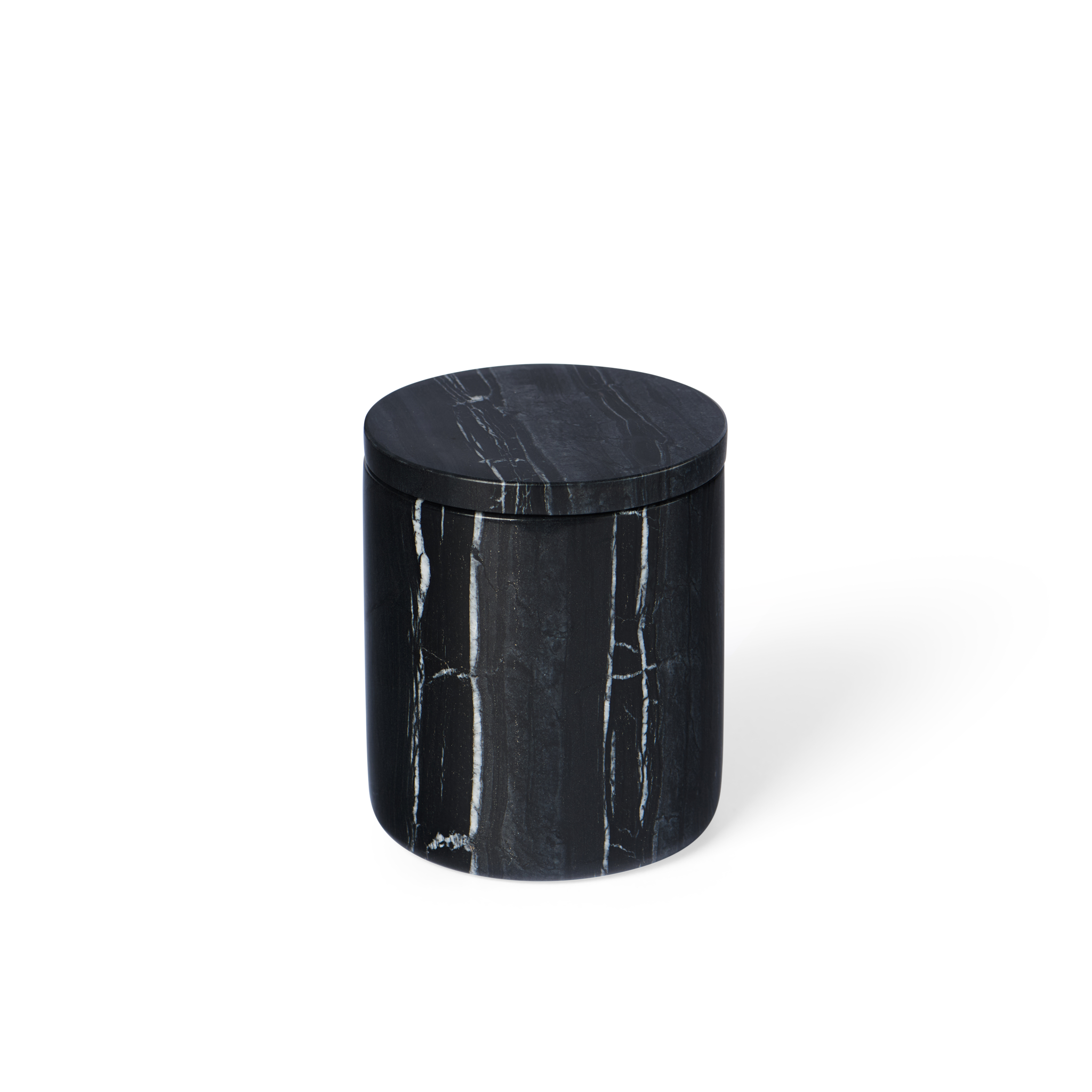 Black Tree Marble Vessel