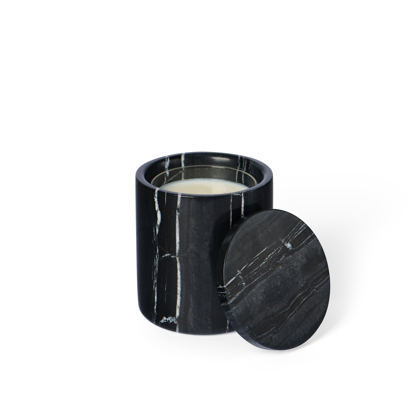 Black Tree Marble Vessel